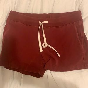 American Giant shorts XL women's weekend
